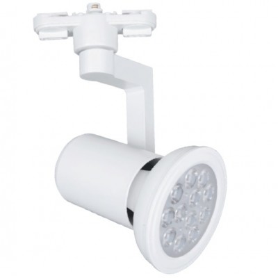 Φωτιστικό LED Ράγας με Ντουί Ε27 Λευκό Χωρίς Λαμπτήρα 93TL809/WH